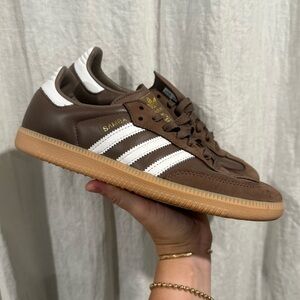 Adidas Women's Samba OG Brown Sneakers | Size 7.5